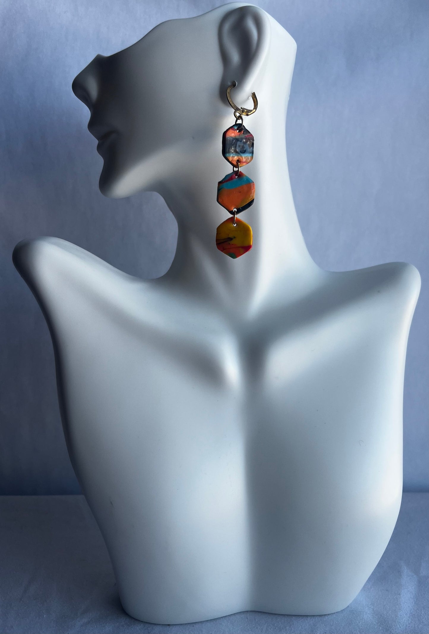 Mokume Earrings