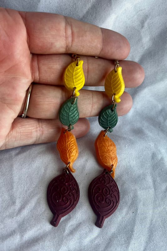 Fall Leaf Earrings