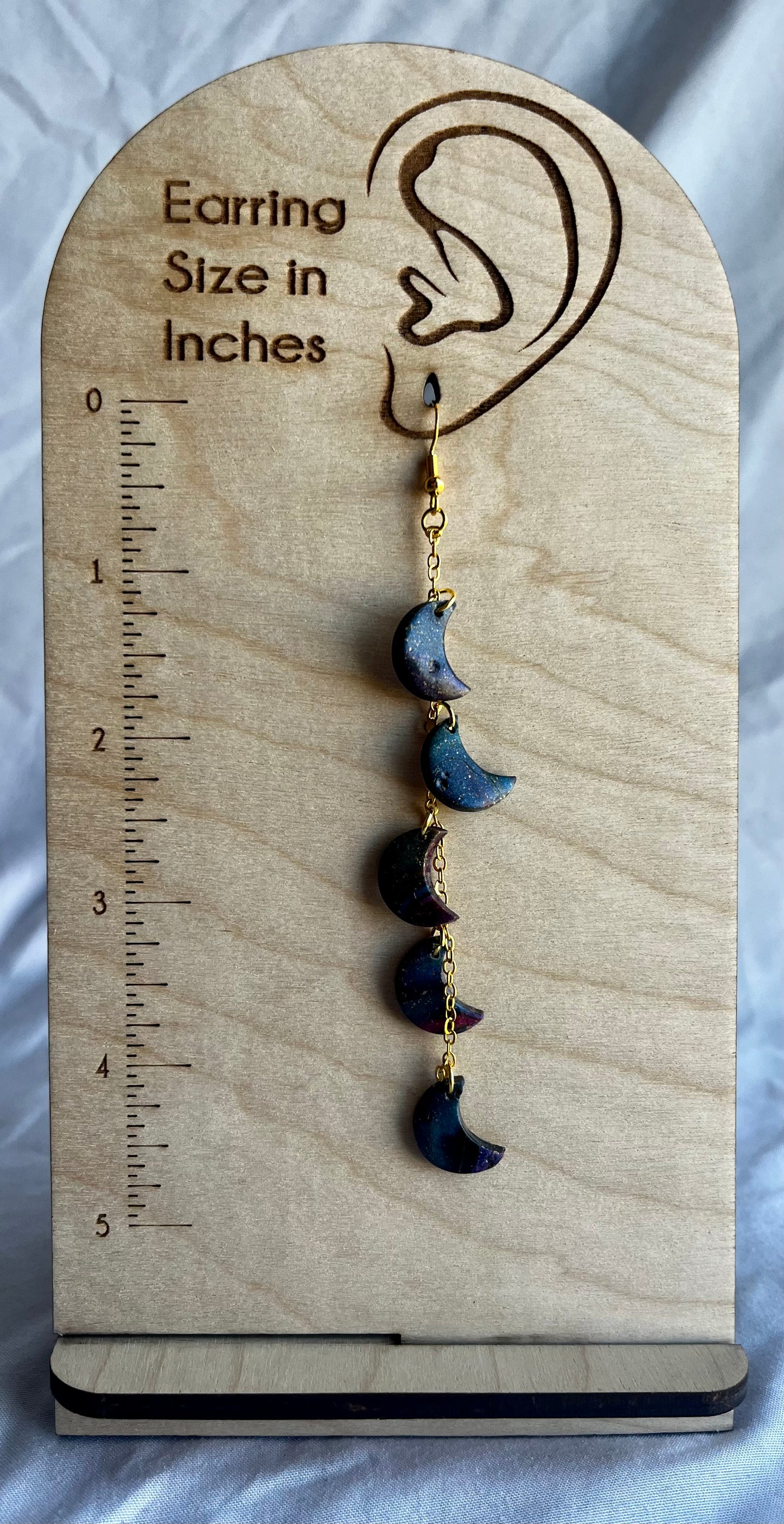 Moon Drop Earrings