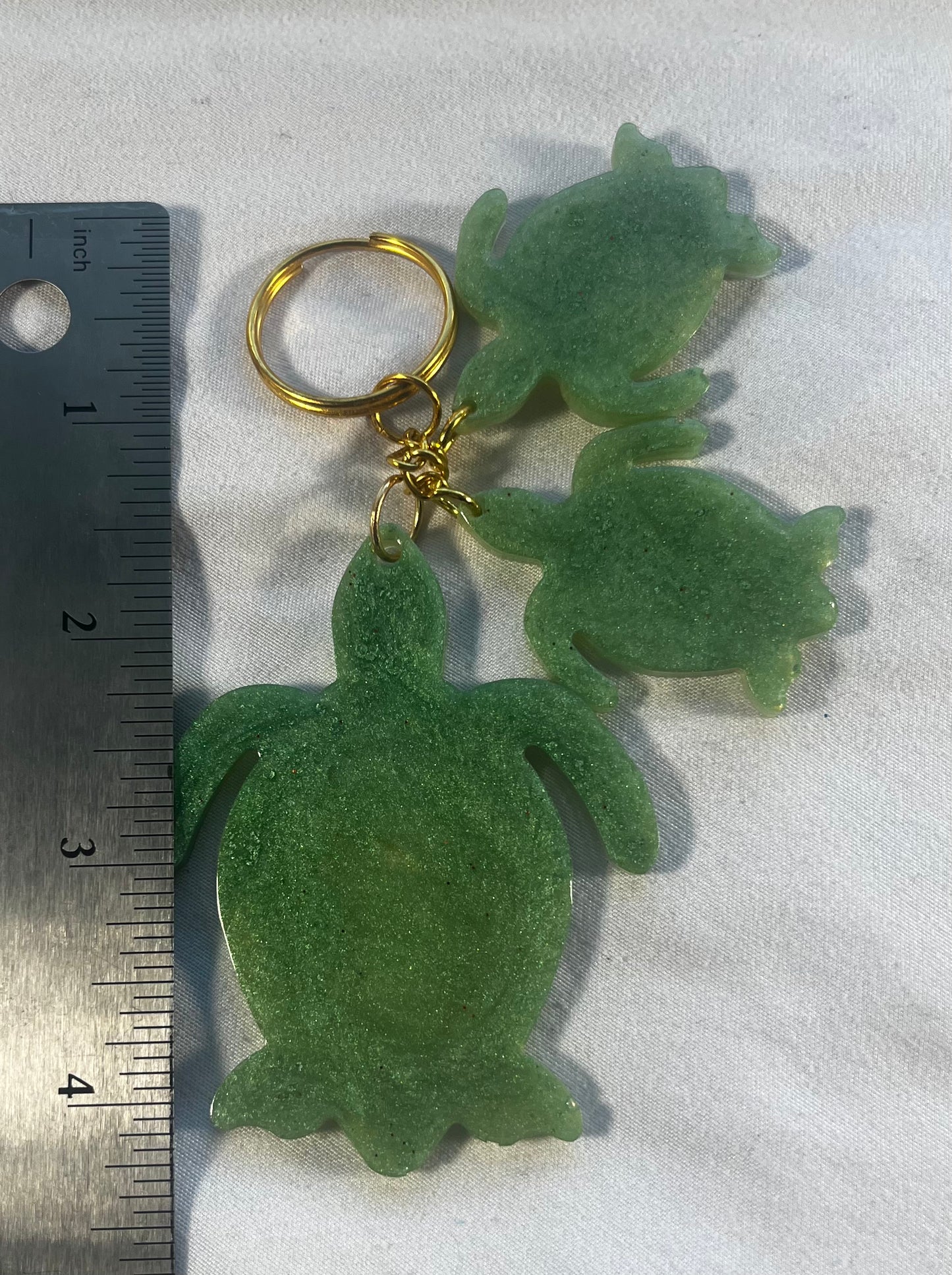 Turtle Family Keychain