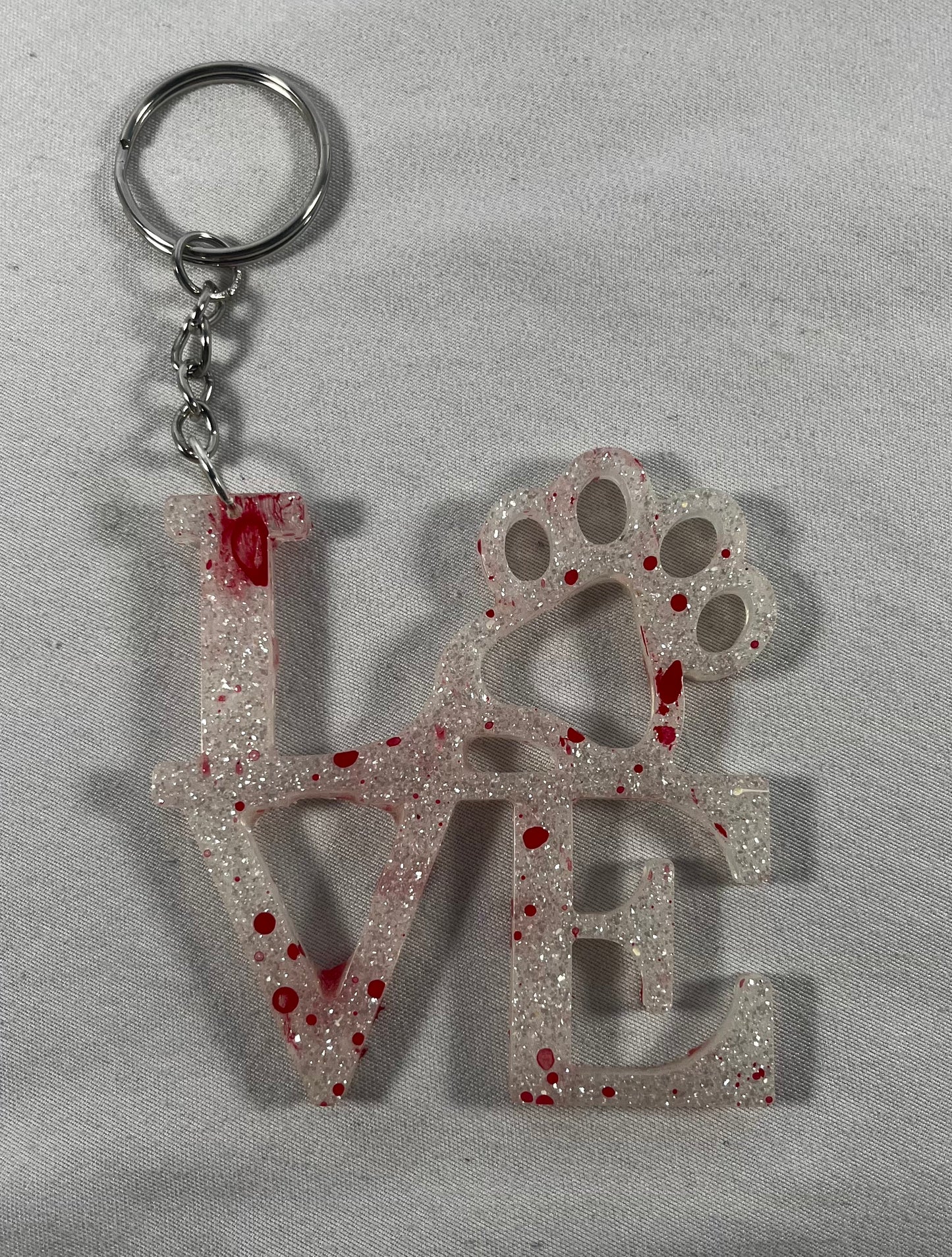 Love Paw Keychain