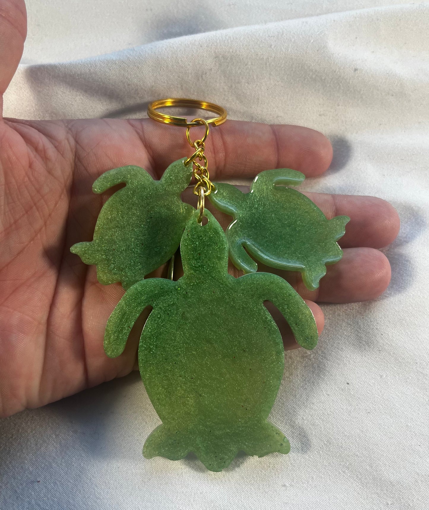 Turtle Family Keychain