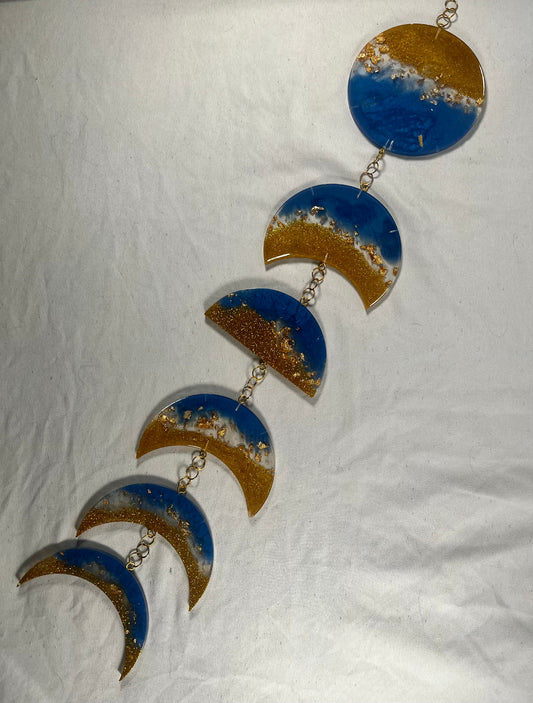 Moon Phases Wall Hanging