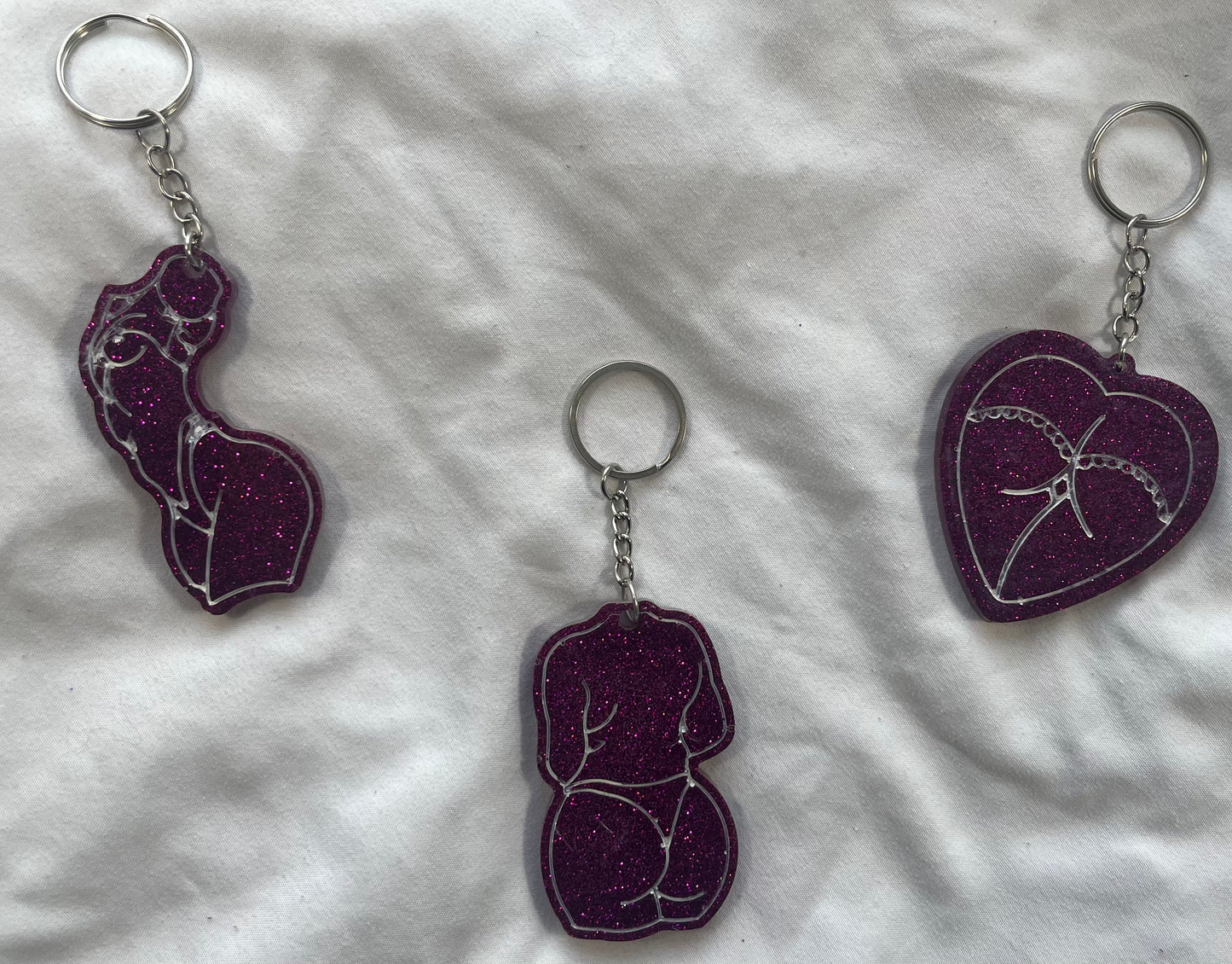 Women's Body Keychain