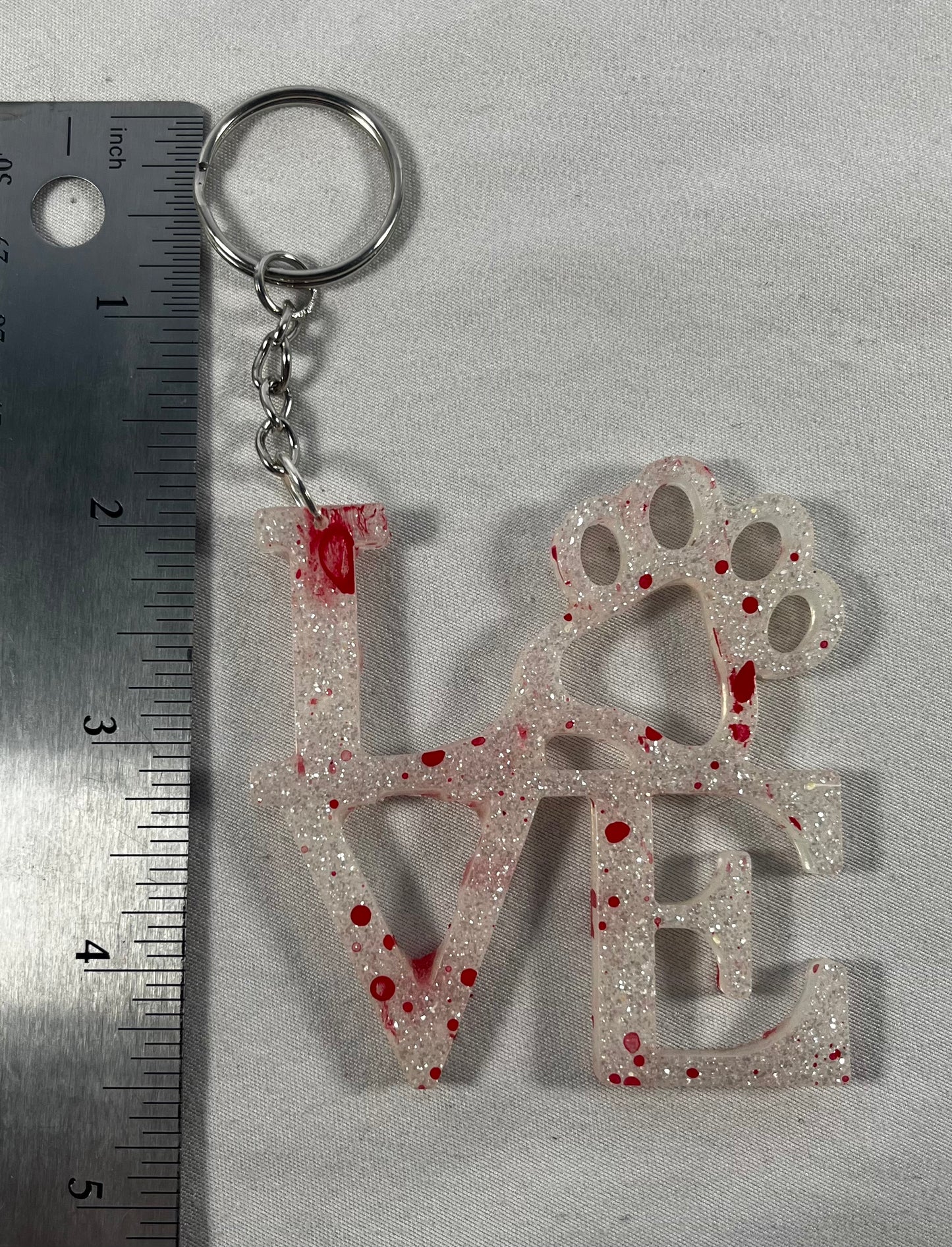 Love Paw Keychain