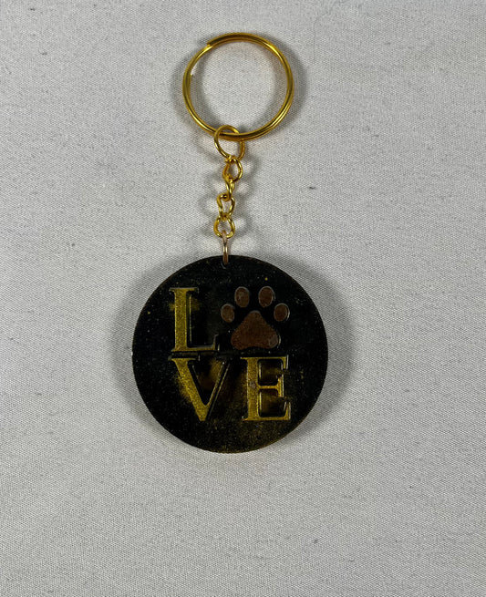 Love Paw Keychain