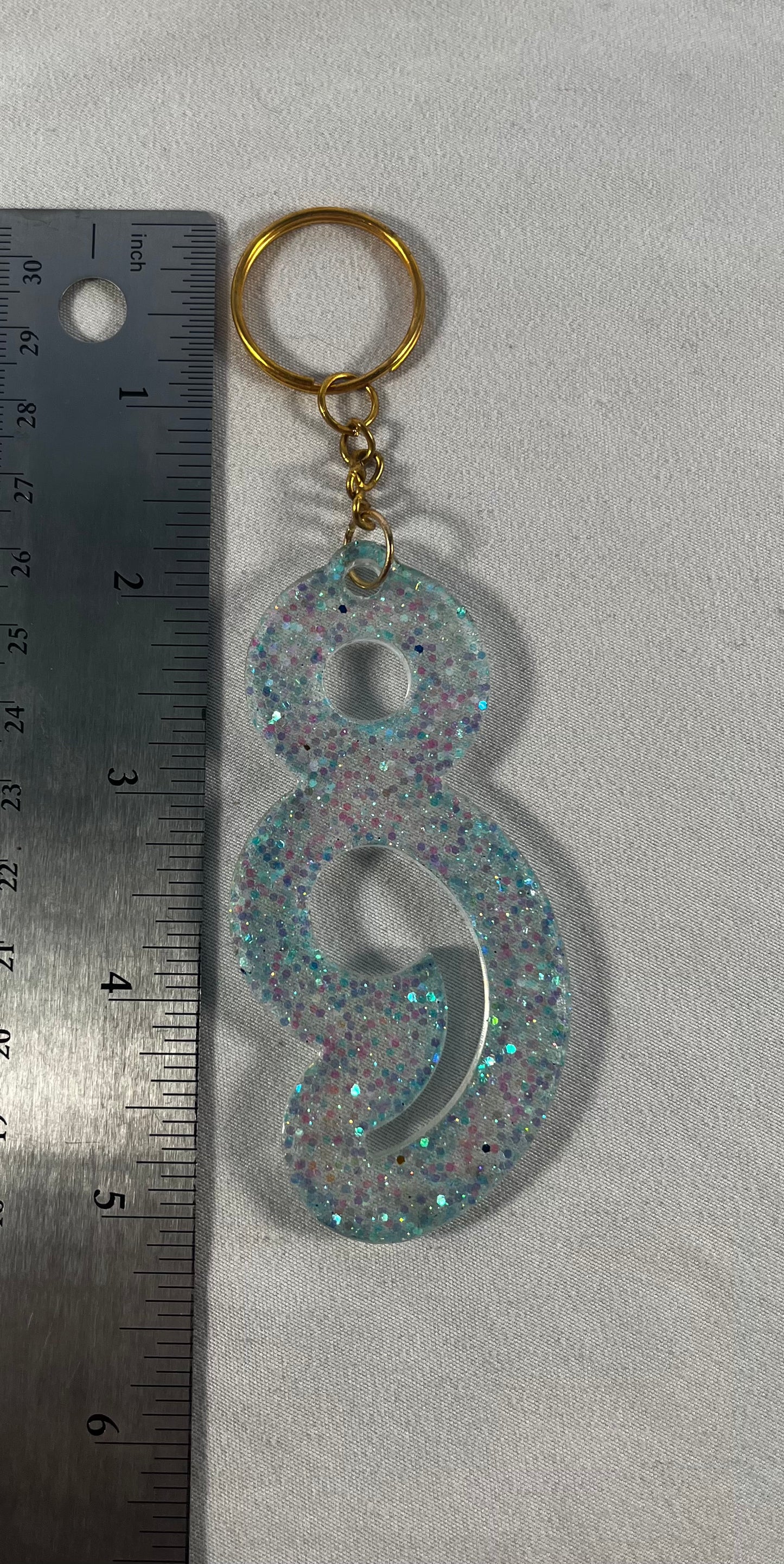 Semi Colon Keychain