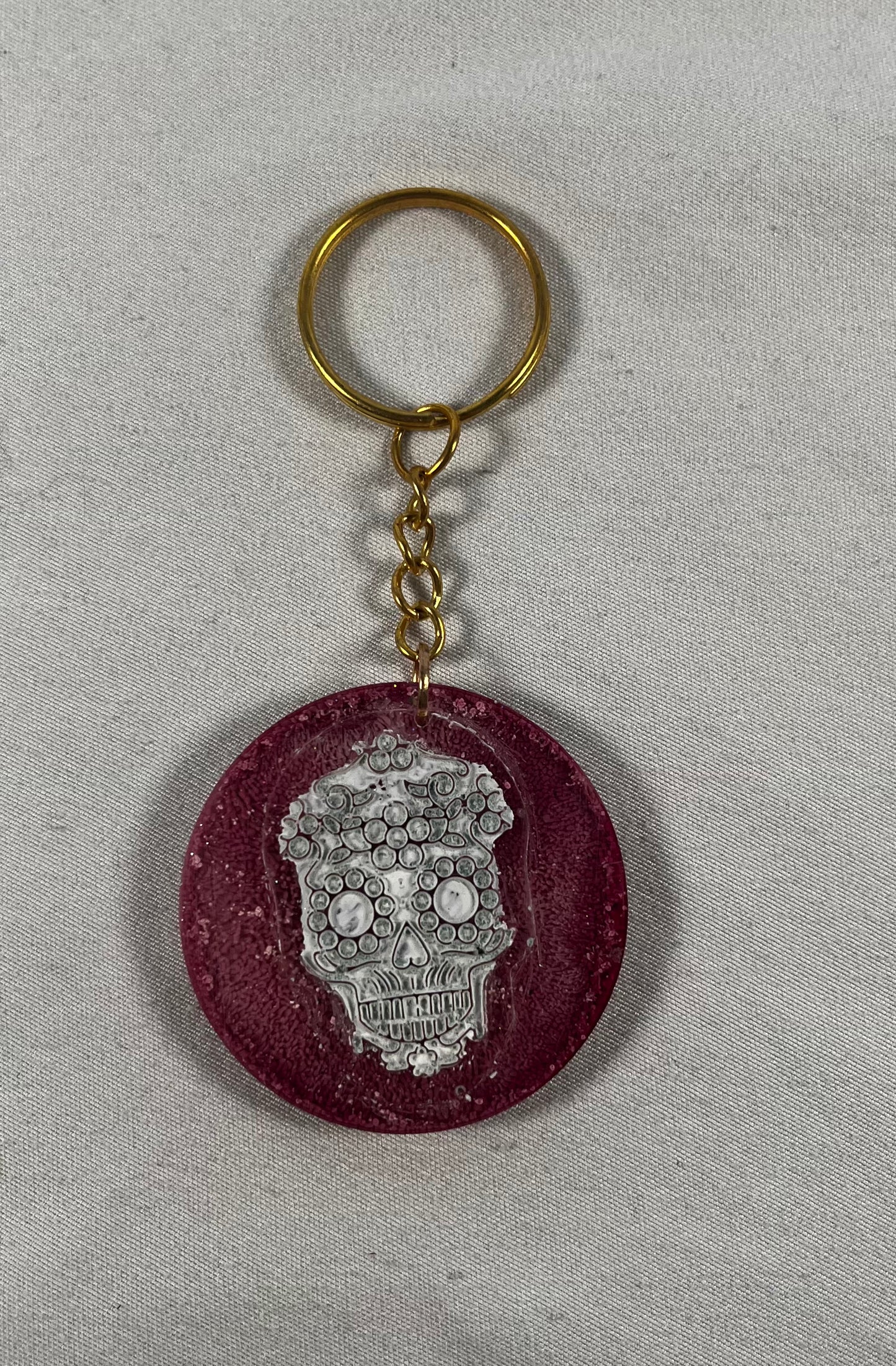 Sugar Skull Keychain