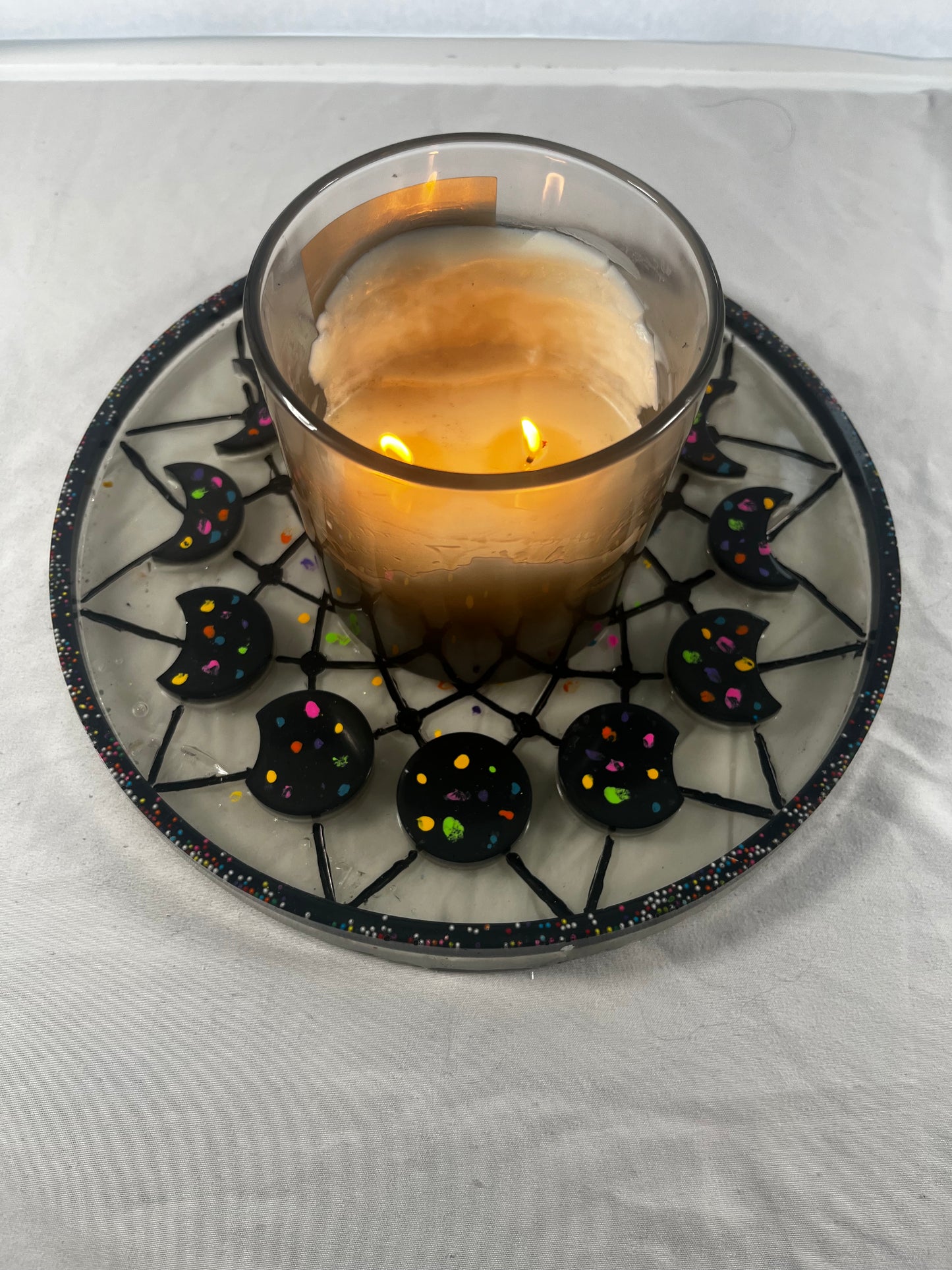 Moon Phases Decorative Tray